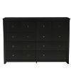 KTMBDW 10 Drawer Dresser, 51.9" Modern Dressers and Chests of Drawers, 10 Drawer Wide Dressers for Bedroom - 4 of 4