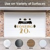 Big Dot of Happiness Roaring 20’s - Peel and Stick 1920s Art Deco Jazz Party Decoration - Wall Decals Backdrop - 2 of 4