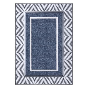COZONY Modern Washable Low Pile Stain Resistant Area Rug for Living Room Dining Room - 1 of 4