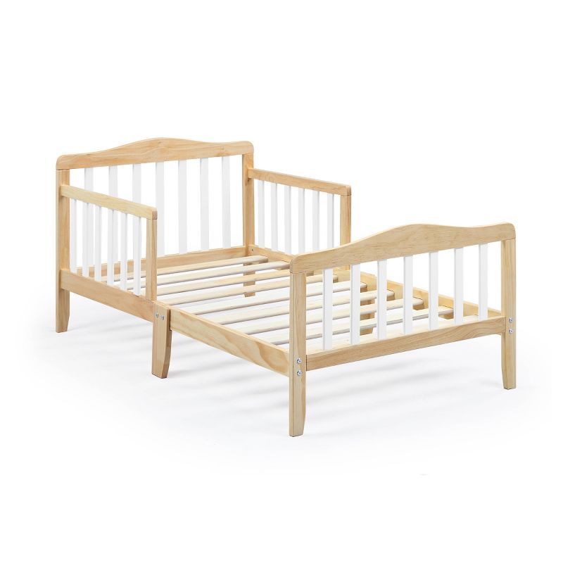 Olive &#38; Opie Twain Toddler Bed - Natural/White, 2 of 9