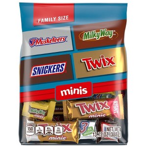 Mars Snickers, Twix, Milky Way & More Assorted Chocolate Candy Bars 13.72 oz - 1 of 1