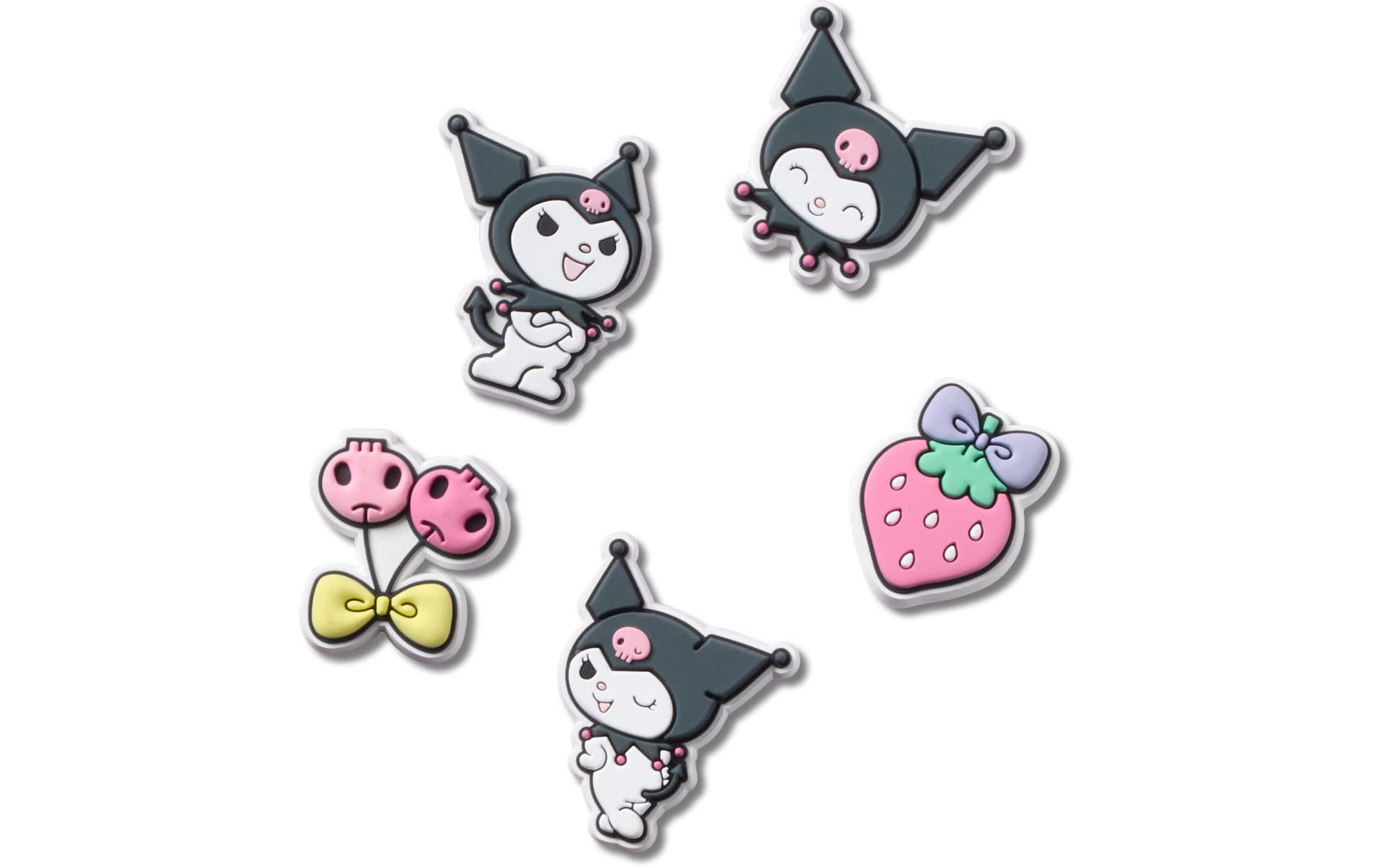 Crocs Jibbitz Sanrio Kuromi Shoe Charms 5-Pack