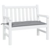 vidaXL Garden Bench Cushion Grey Oxford fabric, Hollow fiber - 3 of 4