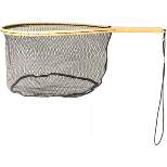 Eagle Claw Wood Trout Net with Rubberized Netting