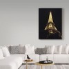 Trademark Fine Art -Jessica Putnam 'Eiffel Tower Up Close' Canvas Art - 3 of 3