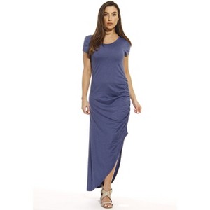 Just Love Ruched Side Hi Low Dress / Summer Dresses - 1 of 3