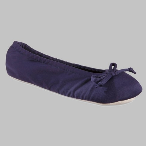 Kontinent zebra navn Isotoner Women's Classic Ballerina Slippers - Purple S : Target