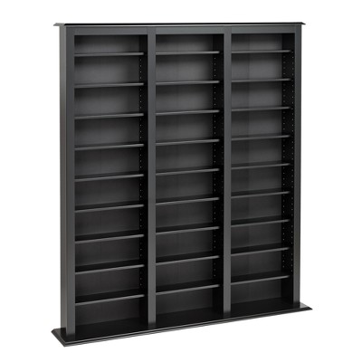 Triple Width Barrister Tower Black - Prepac