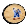 College Basketball Hardwood Design Oval Slimline Lighted Wall Sign - 2 of 4