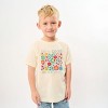 The Juniper Shop See The Good Be The Good Floral Youth Short Sleeve Tee - M - Cream - 3 of 4