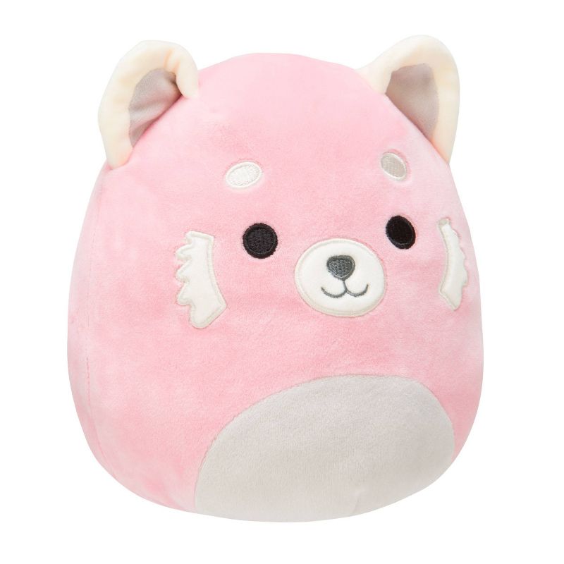 Squishmallows 8&#34; 2-in-1 Flipamallows Mischa Gray Leopard and Pink/Gray (Red) Panda Plush Toy, 4 of 14