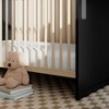 Pro Goleem 3-in-1 Convertible Crib (Black with Driftwood) - 4 of 4