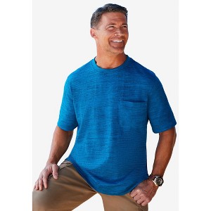 Boulder Creek by KingSize  Heavyweight Crewneck Pocket T-Shirt - 1 of 4