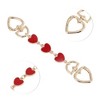 Unique Bargains Durable Heart Bag Extender Chain 1 Pc - 3 of 4