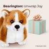 Bearington Queenie Corgi Plush Stuffed Animal Puppy Dog, 13 inches - 4 of 4