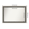 Amanti Art Cottage Non-Beveled Wood Framed Bathroom Vanity Wall Mirror - 3 of 4