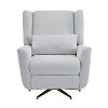 Christopher Knight Home Gilbert Contemporary Upholstered 360° Swivel and Power Recliner Chair - 4 of 4