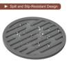 Unique Bargains Silicone Heat Resistant Non-Slip Restaurant Drink Coaster 6 Pcs - 4 of 4