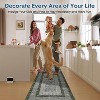 Modern Rug Thin Washable Non-Slip Geometric Border Low Pile Foldable Soft Non-Shedding Indoor Accent Carpet - 4 of 4