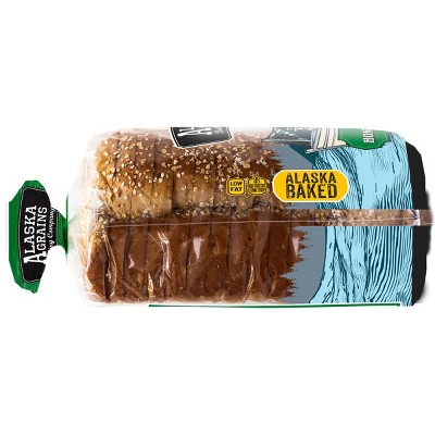 Alaska Grains Midnight Sun Honey Oat & Nut Bread - 24oz
