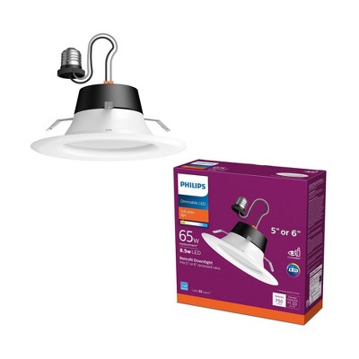 Philips 65W 5/6" Retrofit Downlight Soft White