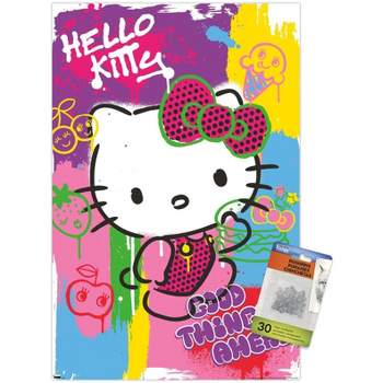 Hello Kitty - Face Poster 22x34 RP6045 – Mason City Poster Company