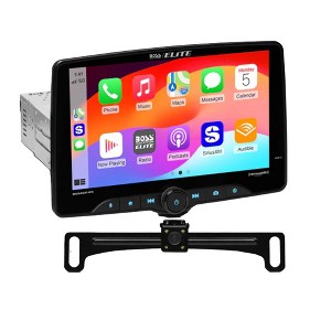 Boss BE9ACP.XC Elite Single DIN Apple CarPlay, 9 Inch Touchscreen, Sirius XM-Ready + Backup Camera - 1 of 4