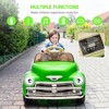 12V Kids Ride On Car, Licensed Chevrolet 3100 Pickup Battery Powered Electric Vehicle with Remote Control - 4 of 4