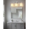 YANSUN 3-Light Vanity Light, Chrome Finish, E26 Sockets, Non-Integrated Light Source - 2 of 4