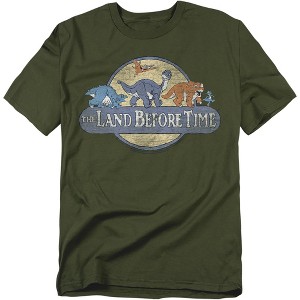Land Before Time Retro Logo Adult T-Shirt - 1 of 4