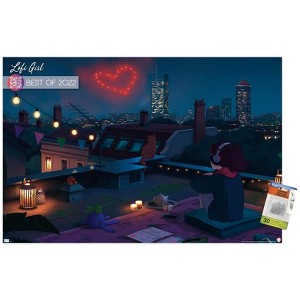 Trends International Lofi Girl - Best of 2022 Unframed Wall Poster Prints - 1 of 4