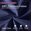 Circles Home Wedge Pillow Cover 100% Cotton, Zippered Wedge Pillow Case Protector 1 Piece - 4 of 4