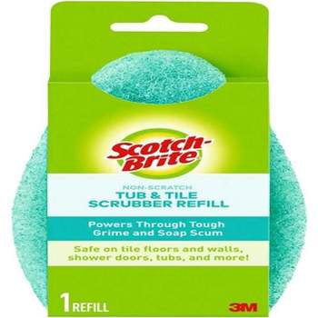 3M Scotch-Brite Non-Scratch Shower Scrubber Refill For Bath and Shower 1 pk