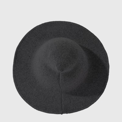 Anna-Kaci Women's Knit Witch Hat - Halloween Costume Accessory - Black - image 2