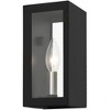 Livex Lighting Winfield 1 - Light Wall Light in  Textured Black/Brushed Nickel - 2 of 4