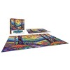 RoseArt Stained Glass The Sun Shines on Dreamland Jigsaw Puzzle - 300pc - 3 of 4