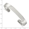 Black Bow Jewelry Men's Stainless Steel 9mm Polished Engravable Cuff Bracelet - 4 of 4