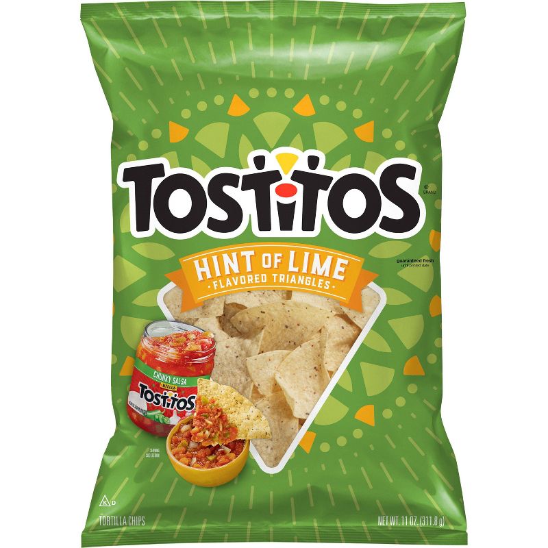 Tostitos Hint Of Lime Tortilla Chips - 11oz, 1 of 5