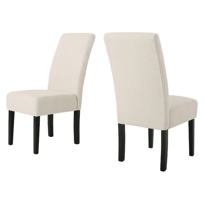 Set of 2 T-Stitch Fabric Dining Chair - Christopher Knight Home, 1 of 6