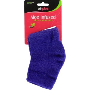 Airplus Aloe and Vitamin E Infused Moisturizing Socks, Women's 5-11, 1 Pair, Colors May Vary - 1 of 2