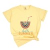 Simply Sage Market Boho Hello Summer Drink Garment Dyed Tee - 2 of 4