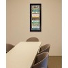 "Office Rules" By Marla Rae, Ready to Hang Framed Print, Black Frame - 2 of 4