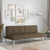 Colette Convertible Futon Sofa Bed - Serta - image 4 of 4