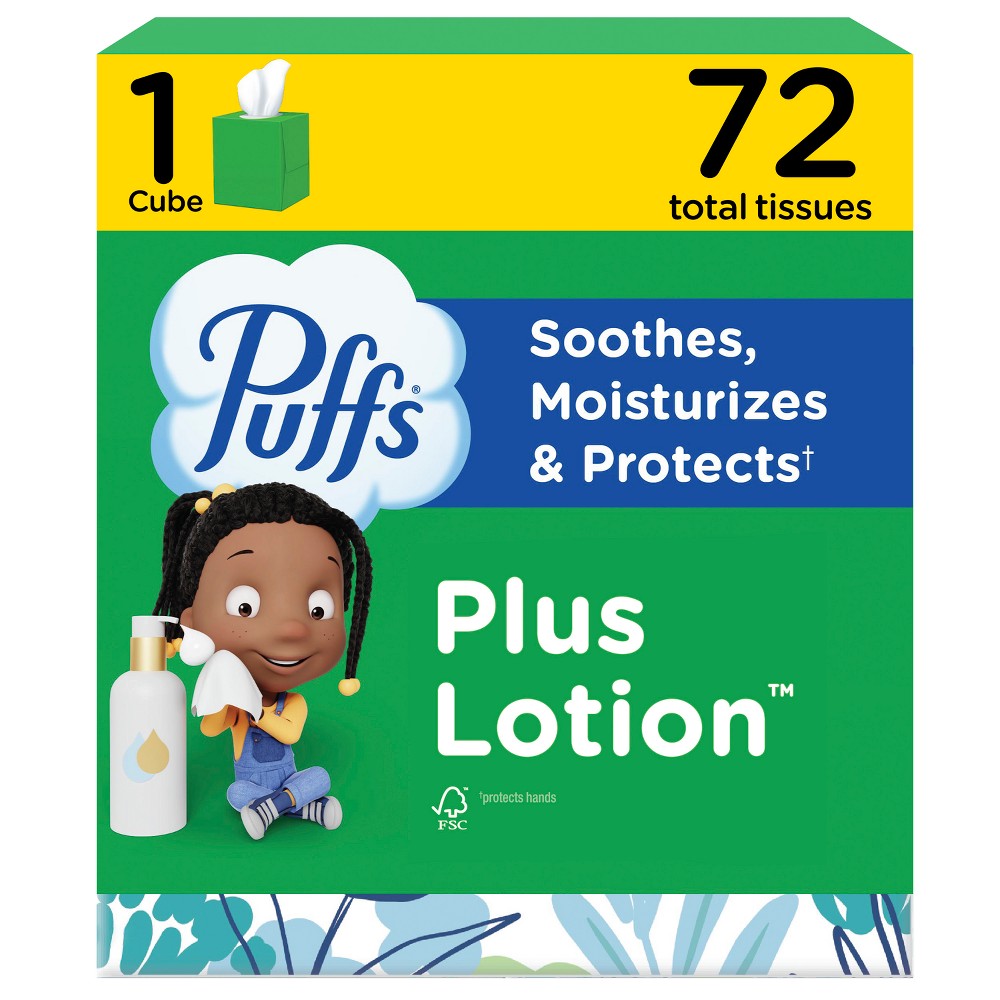 Puffs Plus Lotion Facial Tissue - 72ct