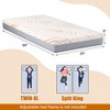 Costway 8‘’/10'' Twin XL Cooper Adjustable Bed Memory Foam Mattress CertiPUR-US Certified - 3 of 4