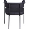 Meridian Furniture,Malin Vegan Leather Dining Chair, Set of 2 - 4 of 4