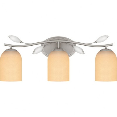 Quoizel Lighting Ulysses 3 - Light Vanity in  Brushed Nickel