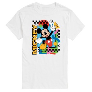 Men's - Disney - Mickey 90s Nostalgia Short Sleeve Graphic T-Shirt - 1 of 4