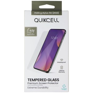 Quikcell Tempered Glass Screen Protector for Motorola Moto G Stylus 5G (2023) - 1 of 1