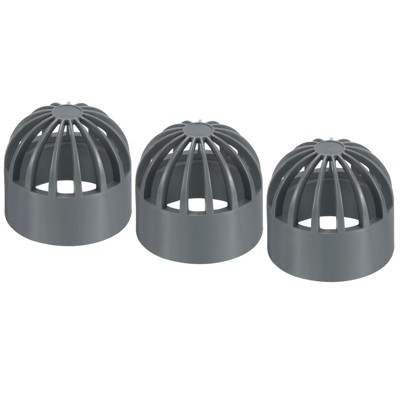 Unique Bargains Round Outdoor Leakproof Sewer Drain Pipe Fitting Adapter